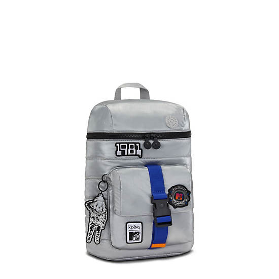 Kipling Bosko MTV Backpacks MTV Moon Silver | AU 1540KO